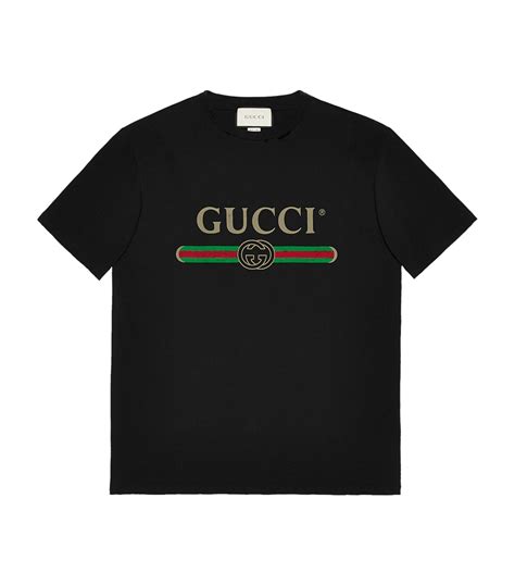 gucci t-shirt logo embroidery.